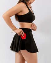 Falda short Bolsillo