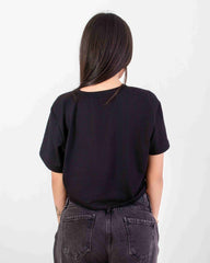 Crop Basic Negro