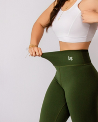 Leggins Verde Oliva Tela Gruesa MS