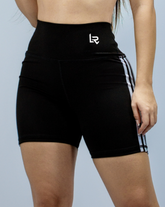 Short Line Black LR Tela Gruesa