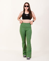 Pantalón Campana 2.0 Control verde Jaspe