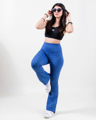 Pantalón Campana 2.0 Indigo Jacquard