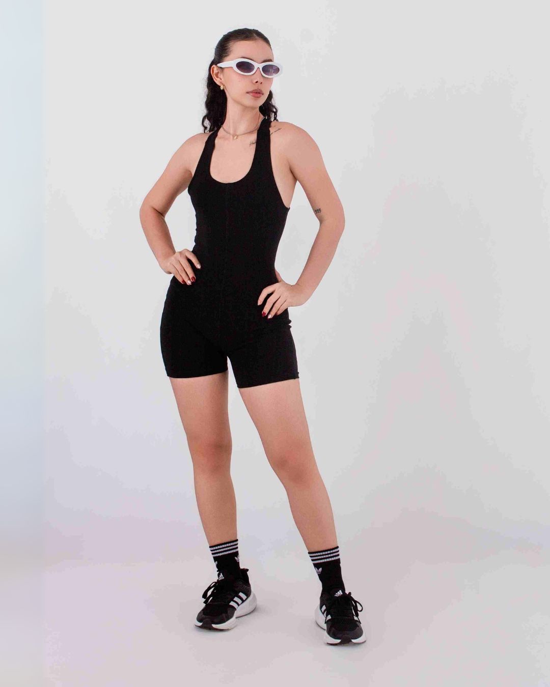 Enterizo Negro AntiTransparencia Imagen secundaria del producto