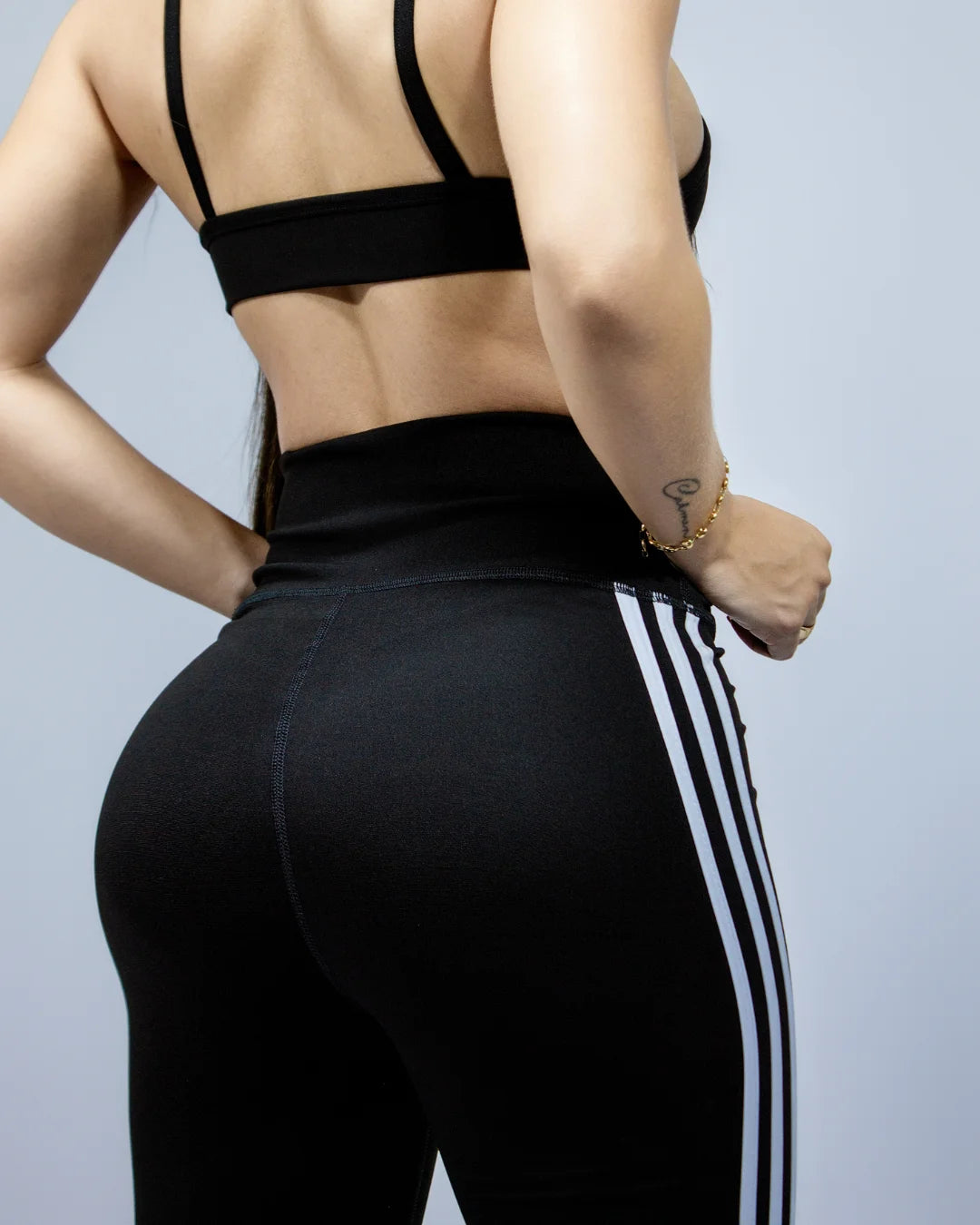 Short Line Black LR  Tela Gruesa
