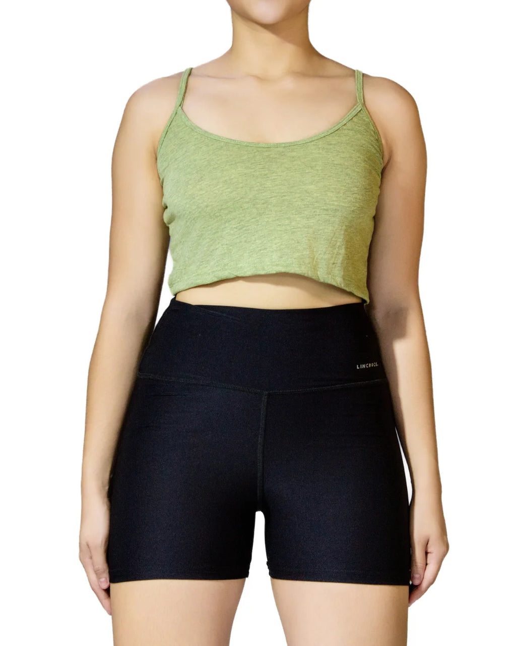 SALE Top  Tiras  Verde Jaspe MS