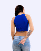 SALE Top Basic azul MS
