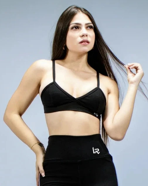 Top Bra Deportivo Negro