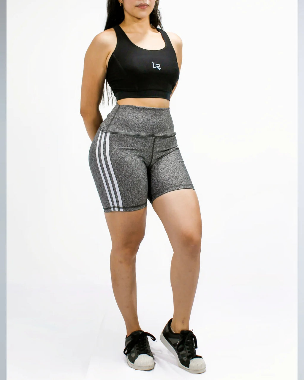 Short Line Gris  Tela Gruesa MS