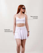 Set Padel Blanco Marfíl