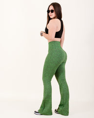 Pantalón Campana 2.0 Control verde Jaspe