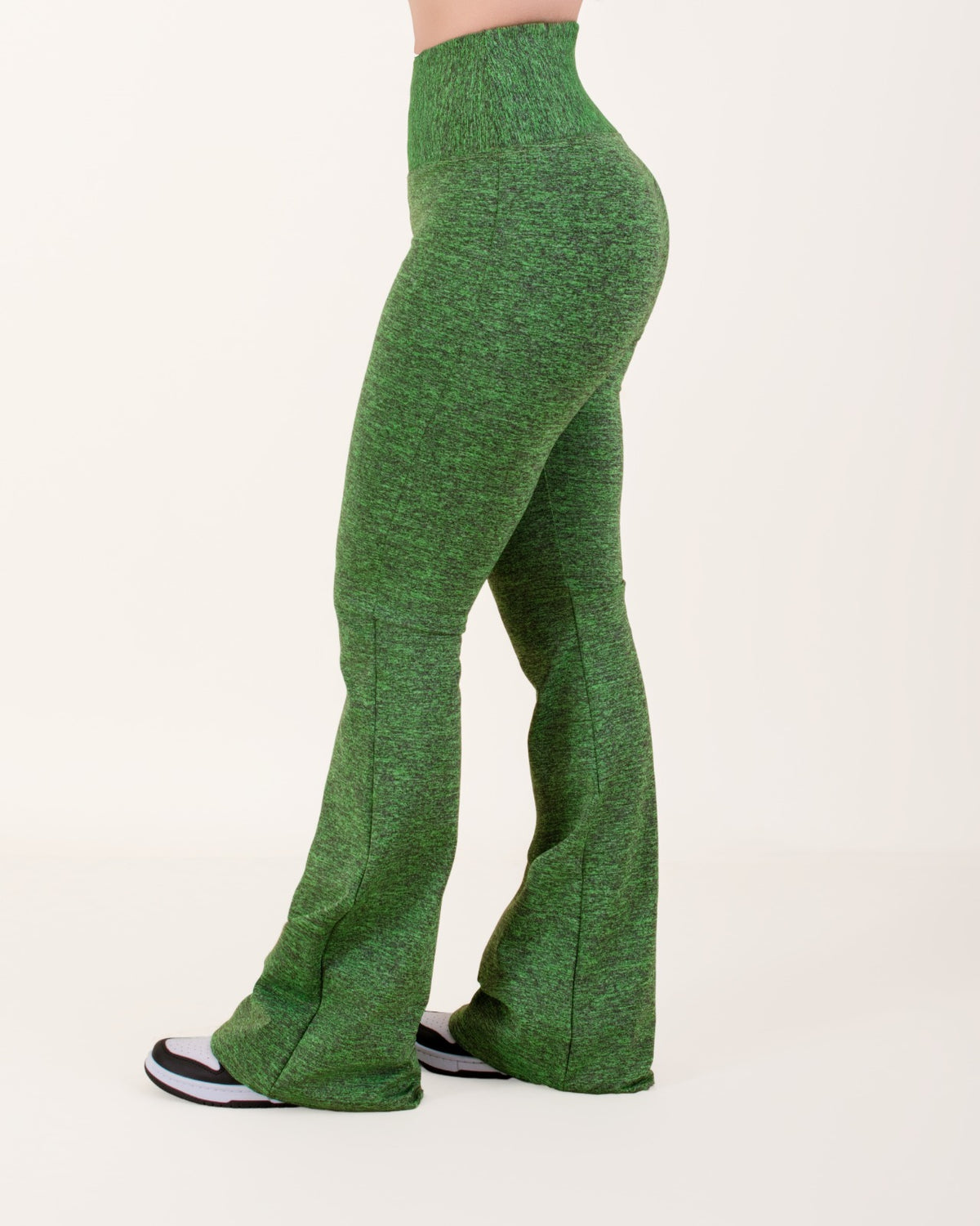 Pantalón Campana 2.0 Control verde Jaspe
