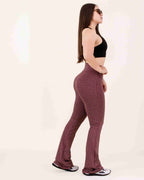 Pantalón Campana 2.0 Borgoña  Jacquard