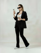 Pantalón Campana 4.0 Control abdomen Anti C 🍊