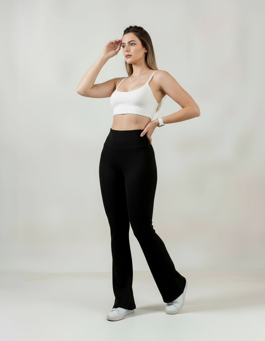 Pantalón Campana 4.0 Control abdomen Anti C 🍊