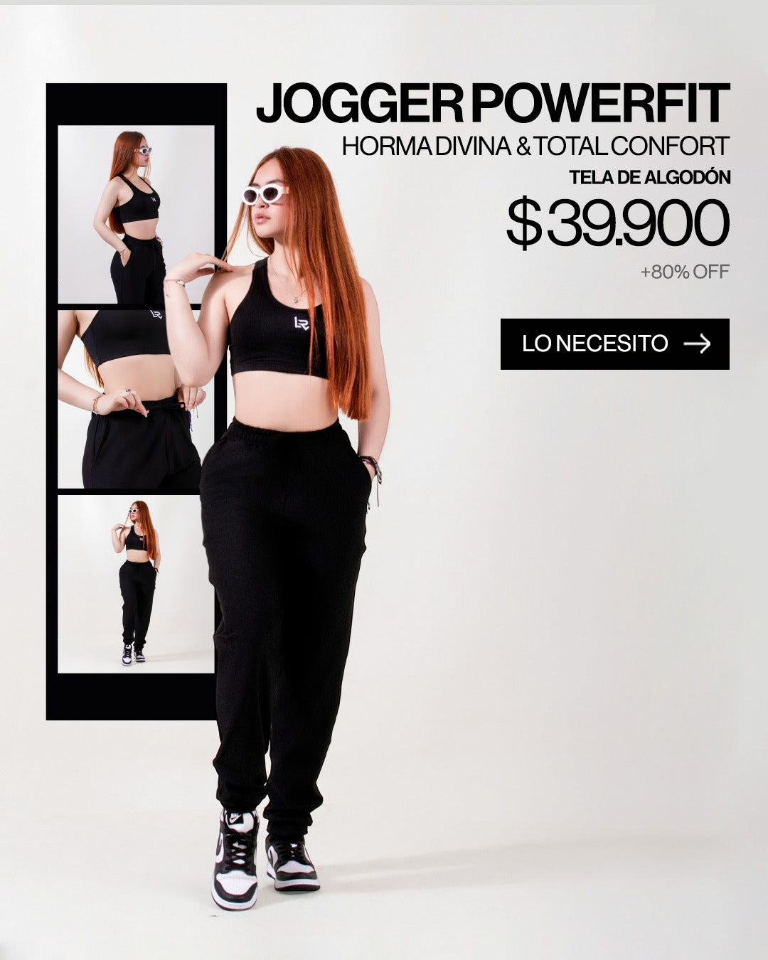 Jogger PowerFit (Algodón)
