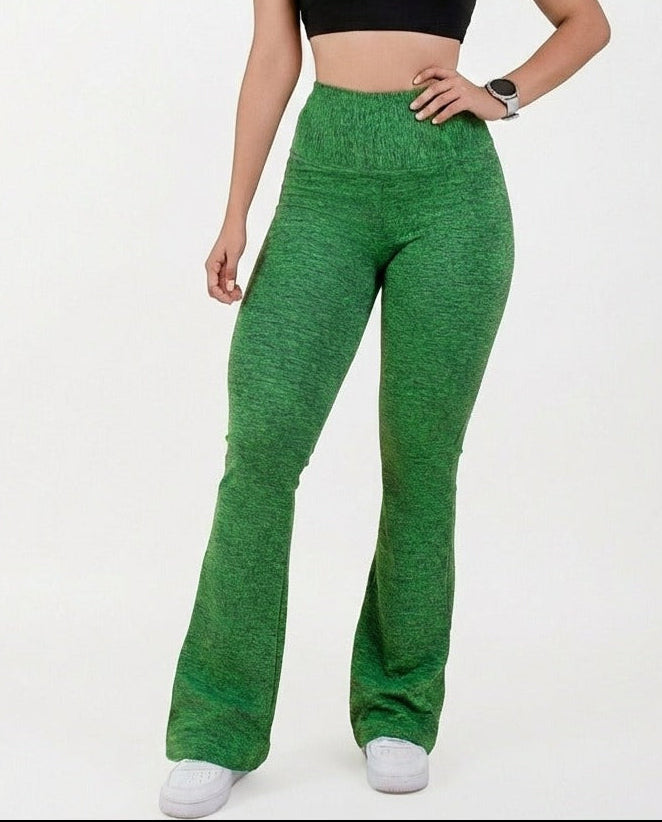 Pantalón Campana 2.0 Control verde Jaspe Imagen secundaria del producto