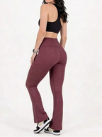 Pantalón Campana 2.0 Borgoña  Jacquard