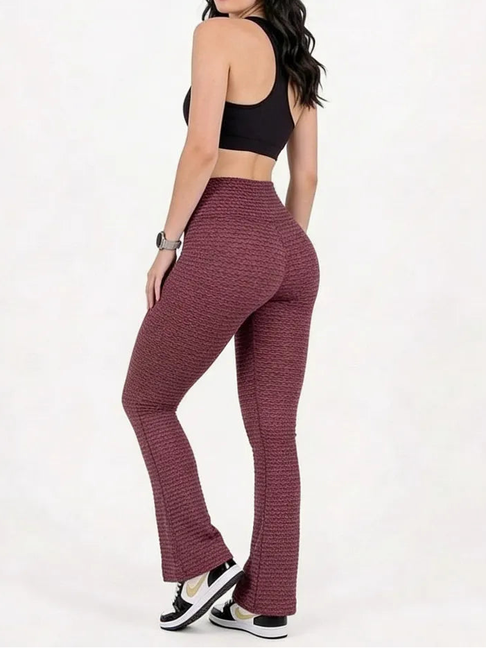 Pantalón Campana 2.0 Borgoña  Jacquard Imagen principal del producto