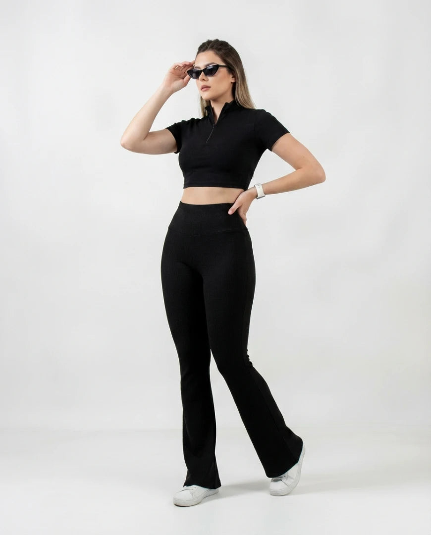 Pantalón Campana 5.0 Anti-Transparencia & ANTICELULITIS 😍
