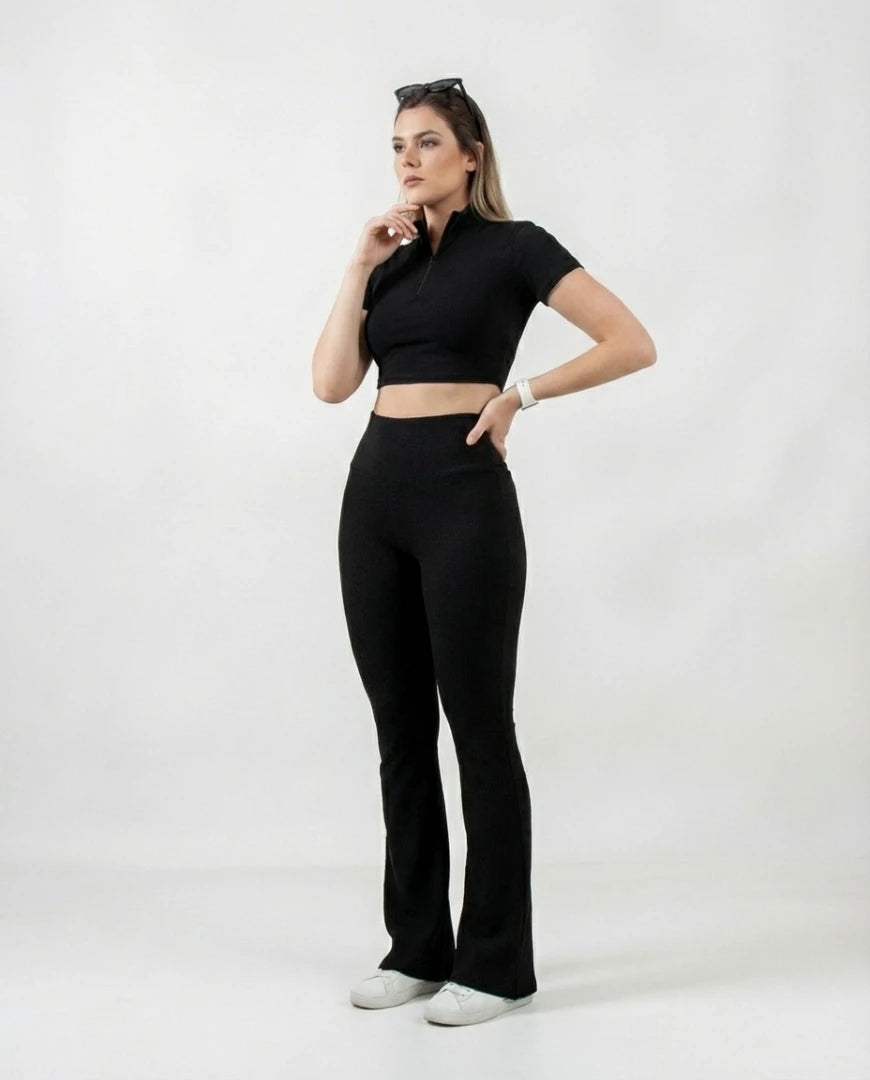 Pantalón Campana 5.0 Anti-Transparencia & ANTICELULITIS 😍