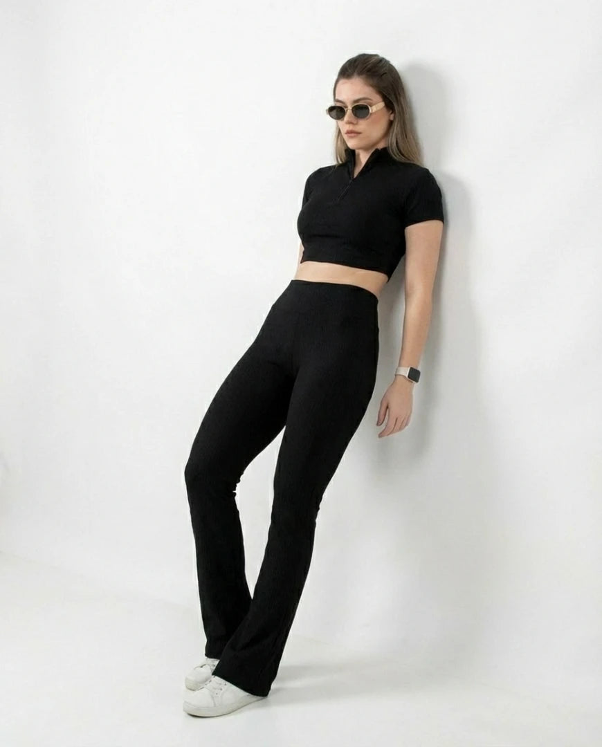 Pantalón Campana 5.0 Anti-Transparencia & ANTICELULITIS 😍