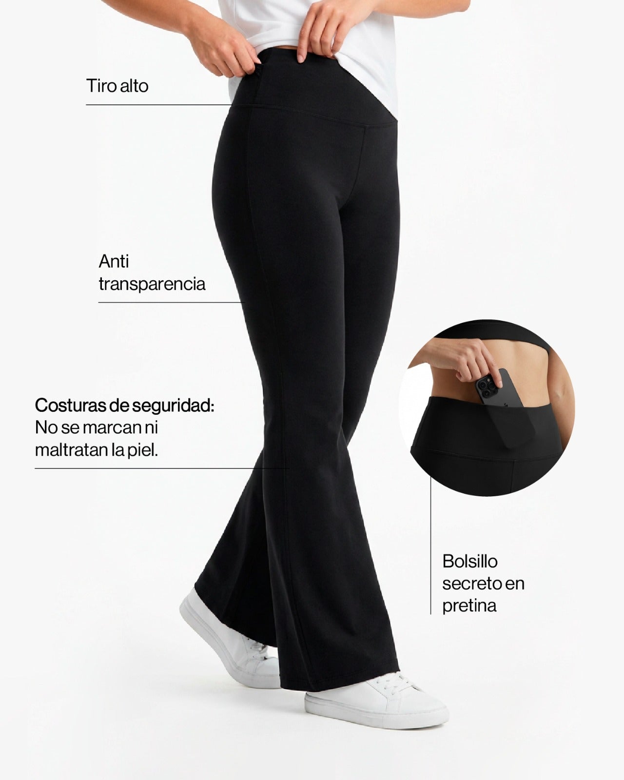 Pantalón Campana 5.0 Anti-Transparencia Imagen principal del producto