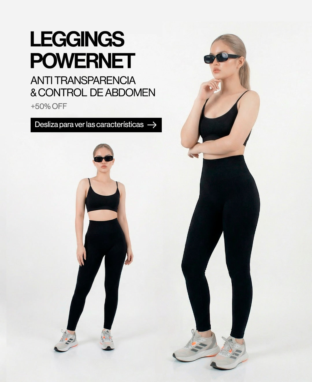 Leggins Powernet y Bolsillo Imagen principal del producto